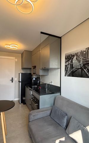 Apartamento à venda com 27m², 1 quarto e sem vaga Apartamento à venda com 27m², 1 quarto e sem vagaSala/Cozinha
