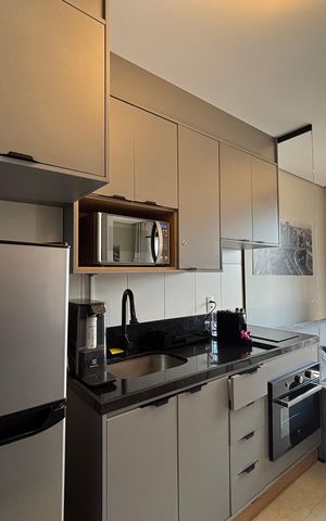 Apartamento à venda com 27m², 1 quarto e sem vaga Apartamento à venda com 27m², 1 quarto e sem vagaSala/Cozinha