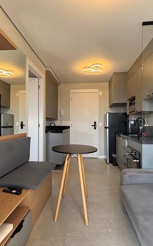 Apartamento à venda com 27m², 1 quarto e sem vaga Apartamento à venda com 27m², 1 quarto e sem vagaSala/Cozinha