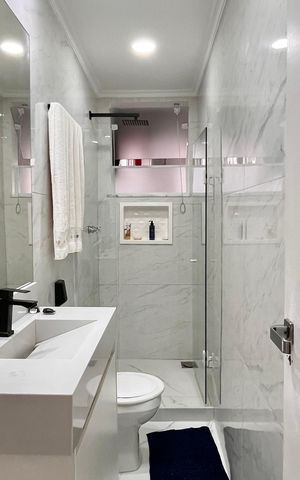 Apartamento para alugar com 200m², 3 quartos e 1 vagaBanheiro social 
