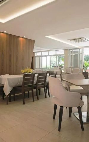 Studio à venda com 37m², 1 quarto e 1 vagaÁrea comum - Salão de festas