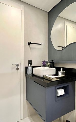 Apartamento à venda com 65m², 2 quartos e 1 vaga Apartamento à venda com 65m², 2 quartos e 1 vagaBanheiro Corredor