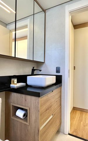 Apartamento à venda com 65m², 2 quartos e 1 vaga Apartamento à venda com 65m², 2 quartos e 1 vagaBanheiro da Suíte