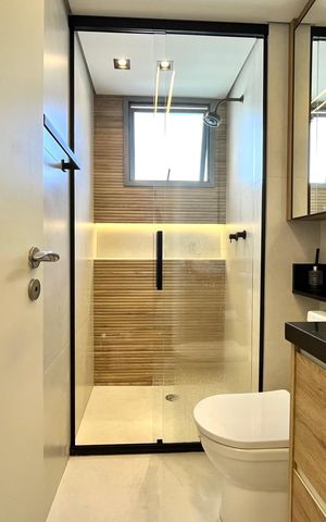 Apartamento à venda com 65m², 2 quartos e 1 vaga Apartamento à venda com 65m², 2 quartos e 1 vagaBanheiro da Suíte