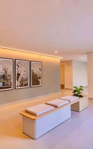 Apartamento à venda com 65m², 2 quartos e 1 vaga Apartamento à venda com 65m², 2 quartos e 1 vagaHall social