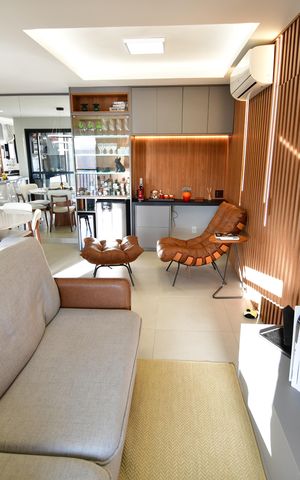 Apartamento à venda com 79m², 2 quartos e 2 vagasSala