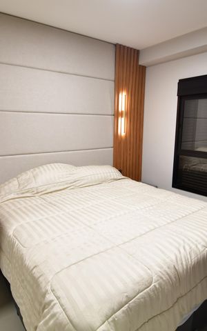 Apartamento à venda com 79m², 2 quartos e 2 vagasQuarto 2 - Suíte