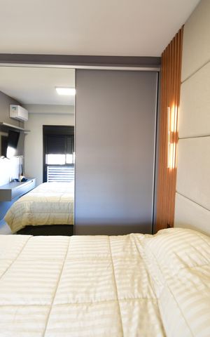 Apartamento à venda com 79m², 2 quartos e 2 vagasQuarto 2 - Suíte