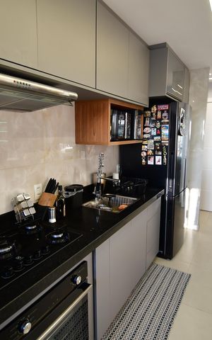 Apartamento à venda com 79m², 2 quartos e 2 vagasCozinha