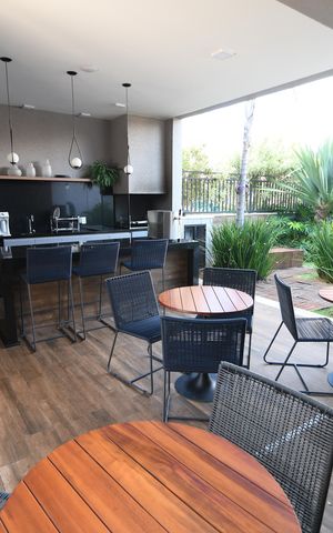 Apartamento à venda com 79m², 2 quartos e 2 vagasÁrea comum - Churrasqueira