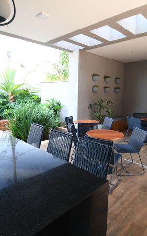 Apartamento à venda com 79m², 2 quartos e 2 vagasÁrea comum - Churrasqueira