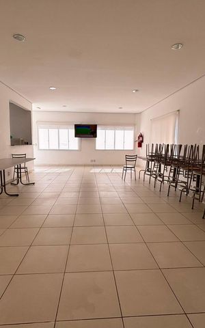 Apartamento para alugar com 46m², 2 quartos e 1 vaga Apartamento para alugar com 46m², 2 quartos e 1 vagaÁrea comum - Salão de festas