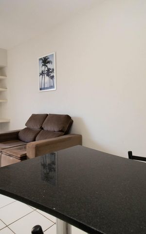Studio à venda com 26m², 1 quarto e 1 vaga Studio à venda com 26m², 1 quarto e 1 vagaCozinha e Área de Serviço