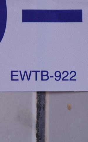 Apartamento para alugar com 43m², 2 quartos e sem vagaPlaca GRANDE instalada na fachada do condomínio, dia 17.09.2026 - Código da placa: EWTB-922