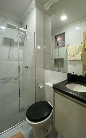Apartamento à venda com 114m², 2 quartos e 1 vaga Apartamento à venda com 114m², 2 quartos e 1 vagaBanheiro