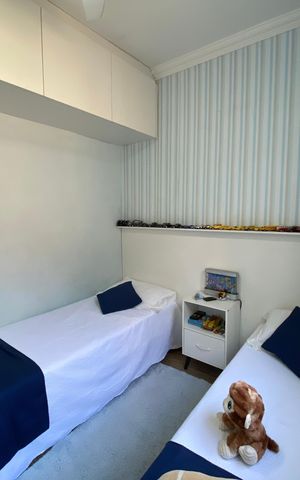 Apartamento à venda com 114m², 2 quartos e 1 vaga Apartamento à venda com 114m², 2 quartos e 1 vagaQuarto 2