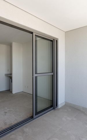 Studio para alugar com 27m², 1 quarto e sem vagaVaranda