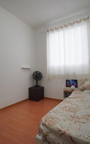 Apartamento para alugar com 48m², 2 quartos e 1 vagaQuarto 1