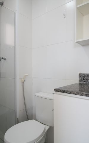 Apartamento para alugar com 47m², 1 quarto e 1 vagaBanheiro