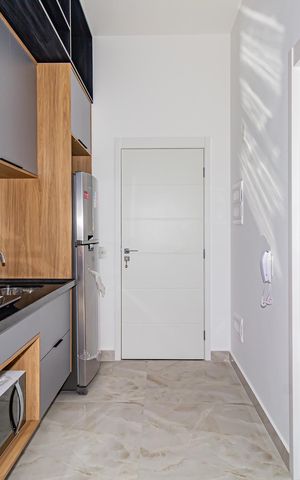 Studio para alugar com 25m², 1 quarto e sem vaga Studio para alugar com 25m², 1 quarto e sem vagaCozinha