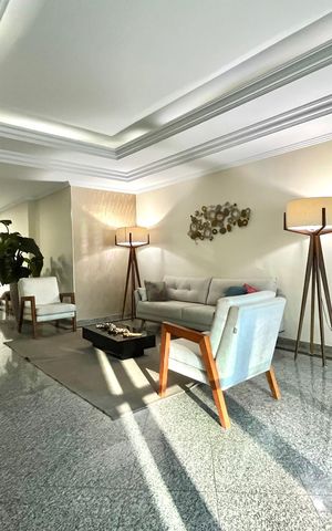 Apartamento para alugar com 183m², 4 quartos e 4 vagasHall social