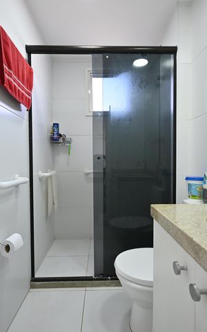 Apartamento à venda com 67m², 2 quartos e 1 vagaBanheiro Suíte 