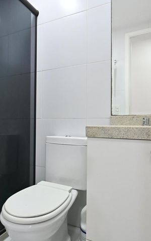 Apartamento à venda com 67m², 2 quartos e 1 vagaBanheiro