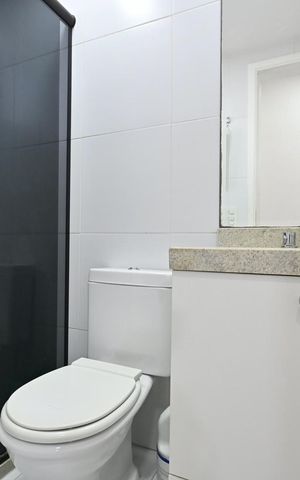Apartamento à venda com 67m², 2 quartos e 1 vagaBanheiro