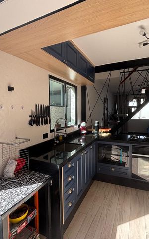 Casa de condomínio à venda com 59m², 2 quartos e 2 vagas Casa de condomínio à venda com 59m², 2 quartos e 2 vagasCozinha