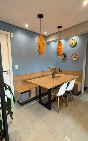 Apartamento à venda com 58m², 2 quartos e 1 vaga Apartamento à venda com 58m², 2 quartos e 1 vagaSala