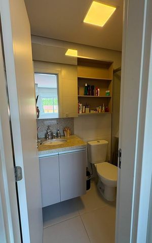 Apartamento à venda com 58m², 2 quartos e 1 vaga Apartamento à venda com 58m², 2 quartos e 1 vagaBanheiro