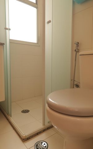 Apartamento para alugar com 110m², 3 quartos e 2 vagasBanheiro Social