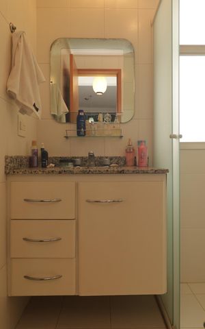 Apartamento para alugar com 110m², 3 quartos e 2 vagasBanheiro Social