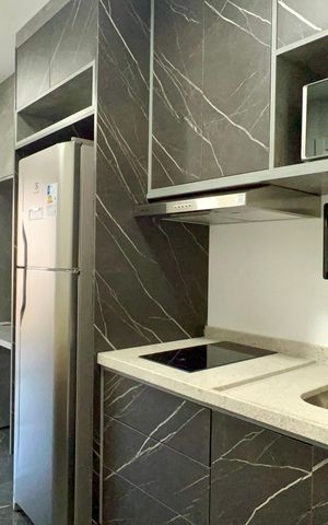 Studio para alugar com 41m², 1 quarto e sem vaga Studio para alugar com 41m², 1 quarto e sem vagaCozinha