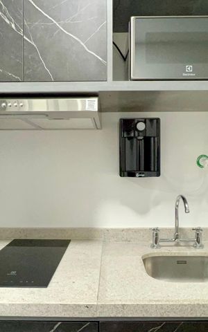Studio para alugar com 41m², 1 quarto e sem vaga Studio para alugar com 41m², 1 quarto e sem vagaCozinha