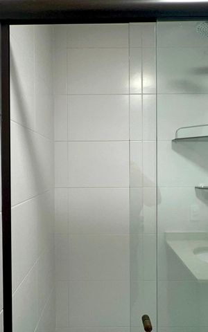 Studio para alugar com 41m², 1 quarto e sem vaga Studio para alugar com 41m², 1 quarto e sem vagaBanheiro