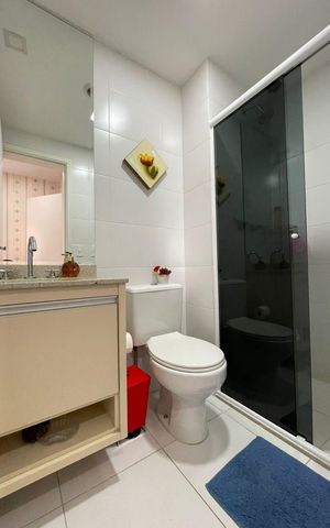 Apartamento à venda com 127m², 3 quartos e 2 vagas Apartamento à venda com 127m², 3 quartos e 2 vagasBanheiro