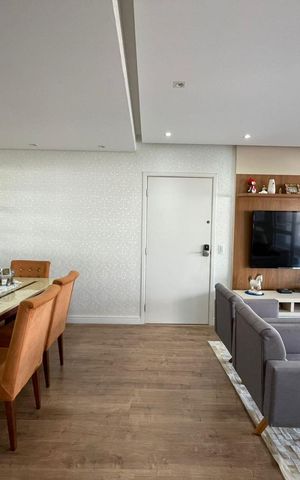 Apartamento à venda com 127m², 3 quartos e 2 vagas Apartamento à venda com 127m², 3 quartos e 2 vagasSala