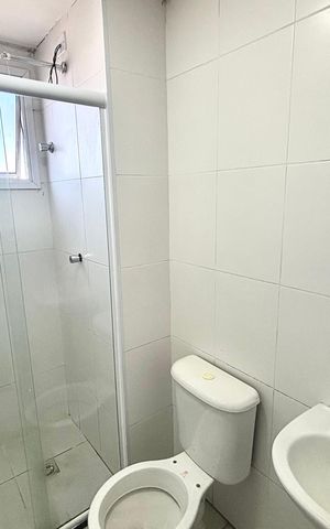 Apartamento para alugar com 52m², 2 quartos e 1 vaga Apartamento para alugar com 52m², 2 quartos e 1 vagaBanheiro