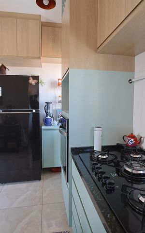 Apartamento para alugar com 95m², 2 quartos e 1 vagaCozinha