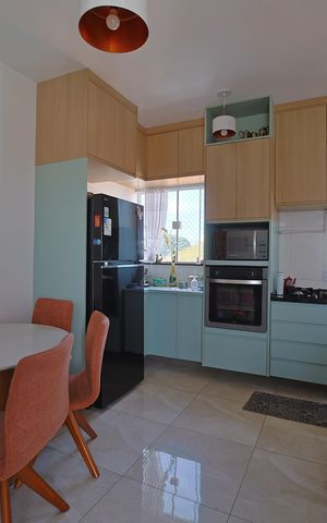 Apartamento para alugar com 95m², 2 quartos e 1 vagaCozinha