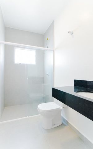 Casa para alugar com 187m², 3 quartos e 4 vagasBanheiro da Suíte