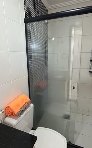 Apartamento à venda com 74m², 2 quartos e 1 vagaBanheiro da Suíte 