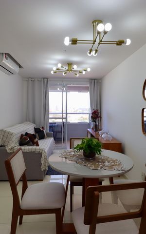 Apartamento para alugar com 72m², 2 quartos e 2 vagas Apartamento para alugar com 72m², 2 quartos e 2 vagasSala