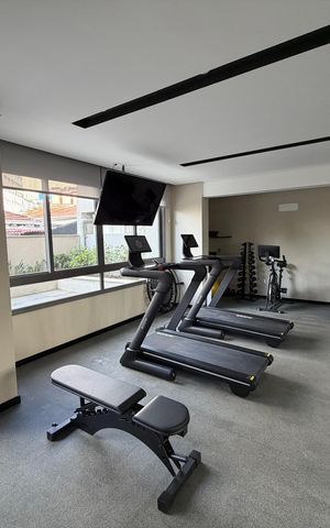 Studio à venda com 34m², 1 quarto e sem vaga Studio à venda com 34m², 1 quarto e sem vagaÁrea comum - Academia