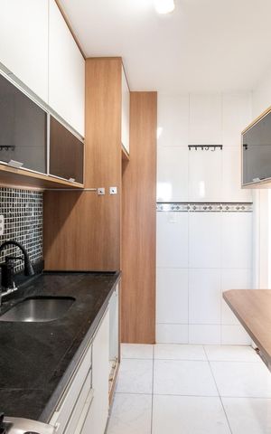 Apartamento à venda com 73m², 3 quartos e 2 vagas Apartamento à venda com 73m², 3 quartos e 2 vagasCozinha