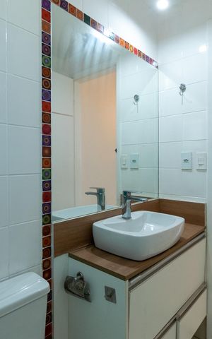 Apartamento à venda com 73m², 3 quartos e 2 vagas Apartamento à venda com 73m², 3 quartos e 2 vagasBanheiro Social