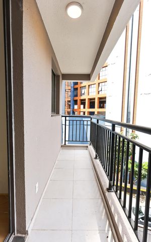 Apartamento para alugar com 40m², 2 quartos e sem vaga Apartamento para alugar com 40m², 2 quartos e sem vagaVaranda