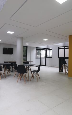 Apartamento à venda com 49m², 2 quartos e 1 vagaÁrea comum - Salão de festas