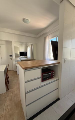 Apartamento à venda com 31m², 1 quarto e 1 vaga